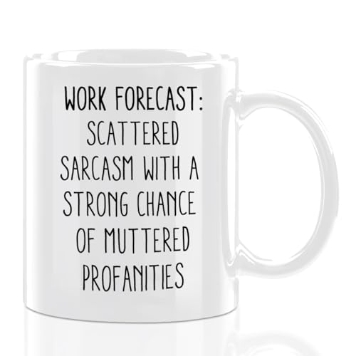 Taza de cerámica casual con diseño divertido 11 onzas miniatura 1
