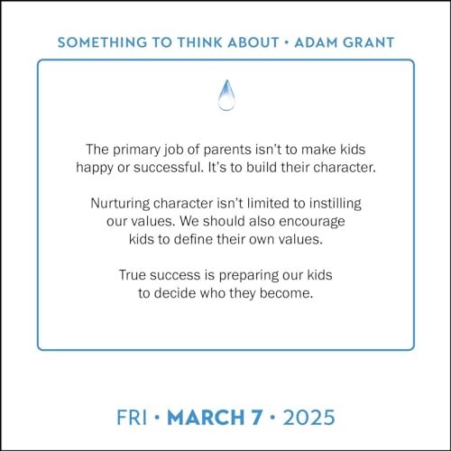 Adam Grant 2025 Day-to-Day Calendar: Something to Think About: Daily Insight from the Psychologist and Author - Image 3