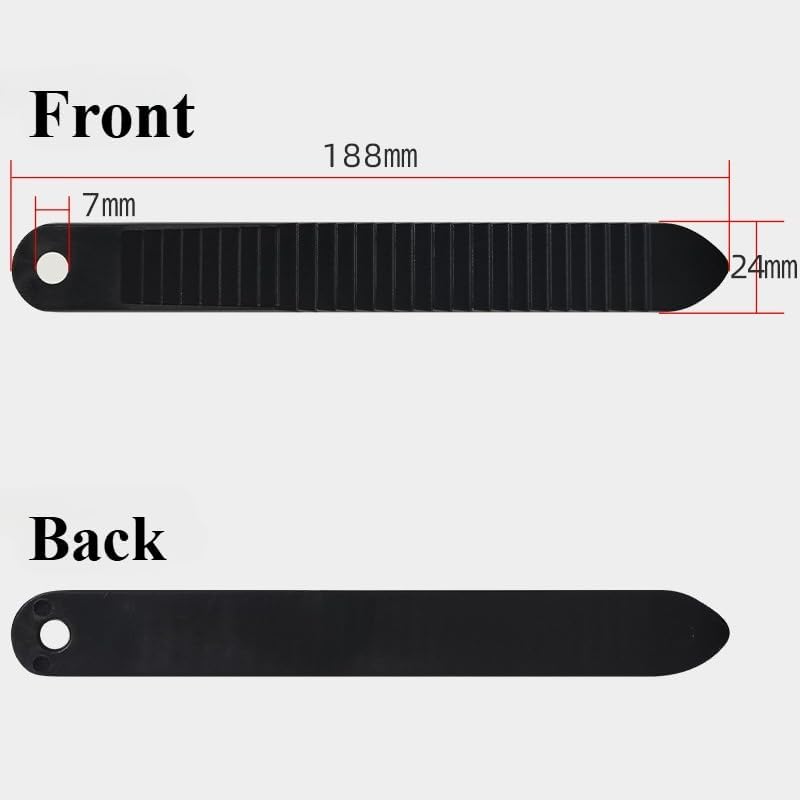 Snowboard Binding Straps 2 Pair Snowboard Binding Ladder Strap Strong Toe Slider Ankle Fixing Enduring