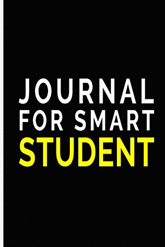 Journal For Smart Student: Blank Lined Journal