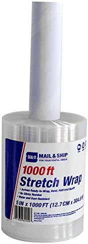 Seal-It Mail & Ship Stretch Wrap, 5 Inches x 1000 Feet