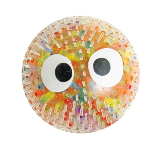 Cool Builders Squish & Squeeze Stress Ball - Water Bead Filled Stress Relief and Sensory Toy Ball for Kids and Adults