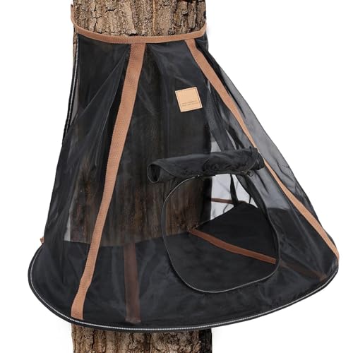 Hamac Suspendu pour Chat - Cabane De Sommeil avec Toile Maillée,Lit pour Animal De Compagnie avec...