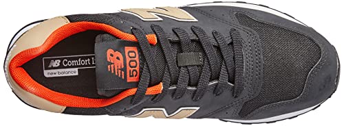 Tênis, 500, New Balance, Masculino, PREO/BEGE, 42