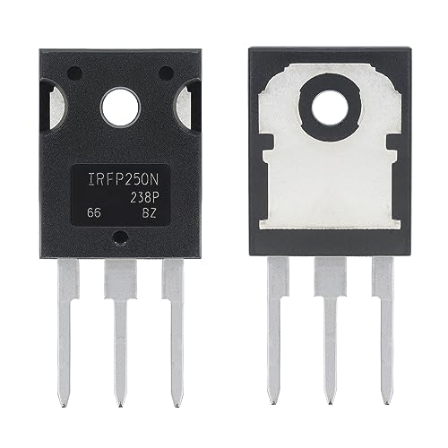 Image of IRFP250 IRFP250N MOSFET Transistors 30A 200V IRFP250NPBF N-Channel Power Mosfets Transistor 30 Amp 200Volt TO-247 (Pack of 5pcs)