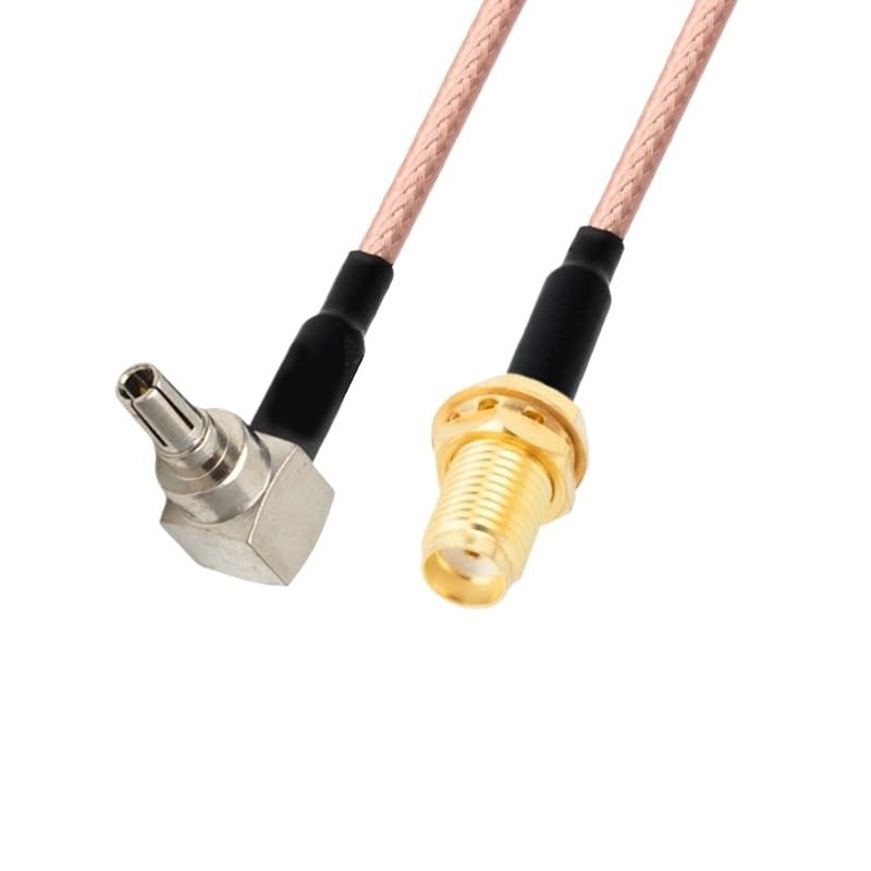 15cm 6-inch Male to Female to C TS9 CRC9 BNC Q9 RG316 coaxial Cable Adapter Pigtail Patch Cord(CRC9-SMAK x1)