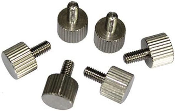 Generic M3 Thumb Screw Small Flat head Screws Calipers Bolts Stainless steel 5 50mm Length|Screws| - - (Size: M3 x40mm(2pcs))