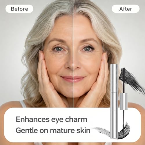 Jutqut Tubing Mascara for Mature Lashes – Black, Warm-Water Removable — view 2