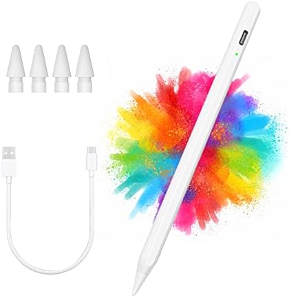 Stylus Pen for iPad with Palm Rejection,Apple Pencil for iPad 10/9th Gen,ipad Pen Compatible with (2018-2023) iPad 11/12.9 inch,iPad 6/7/8th,iPad Air 3/4/5,iPad Mini 6th/5th Gen