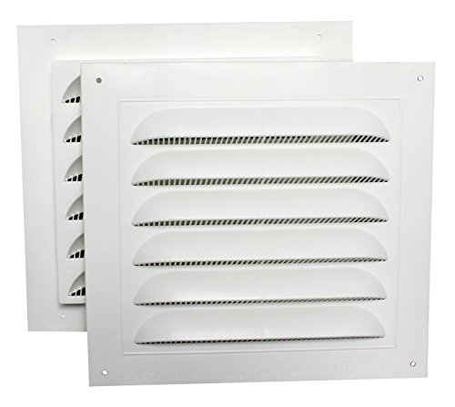 Duraflo 620808COMB Combination Gable Vent, 8-Inch X 8-Inch
