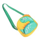 Hemobllo Dinosaurier Cartoon Handtasche Kleine Umhängetasche mit Robustem Material für Jungen Spaziergänge und Ausflüge