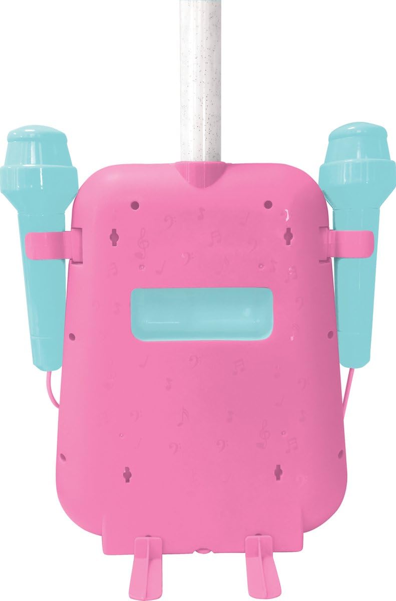 Lexibook, Unicorno, Altoparlante musicale con 2 microfoni, canzoni dimostrative, spina MP3, rosa/blu, K140UNI