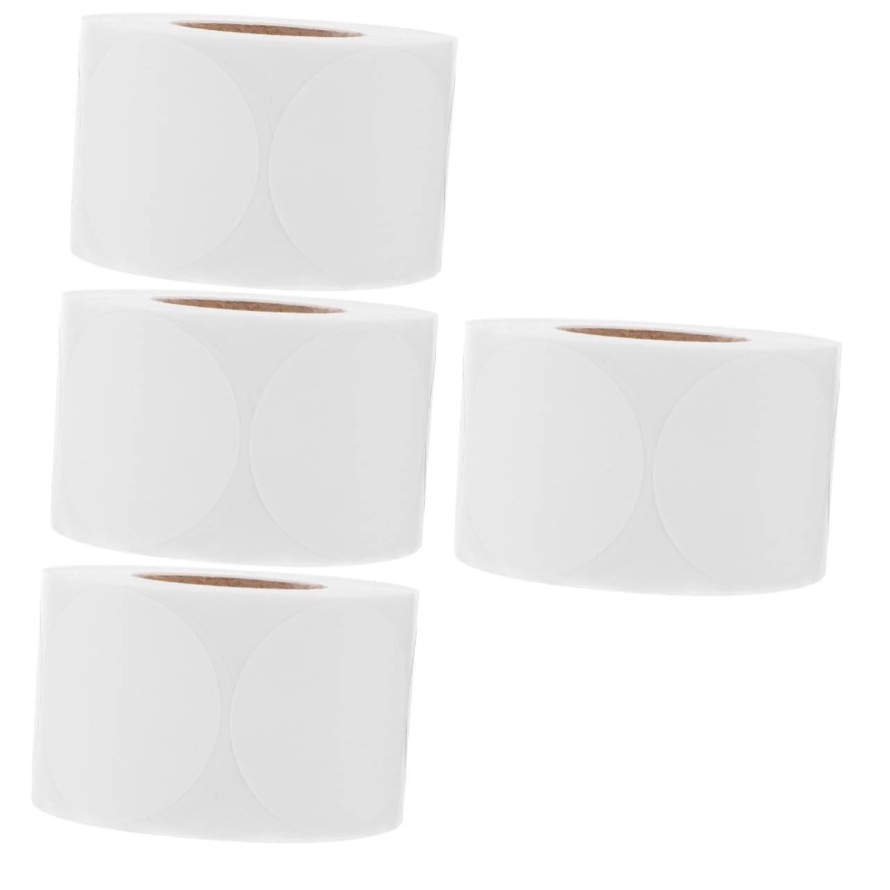 4 Rouleaux papier thermique étiquette autocollantes etiquettes autocollantes étiqueter autocollant pour ongles étiquette collante étiquette thermique autocollants blanche CAXUSD