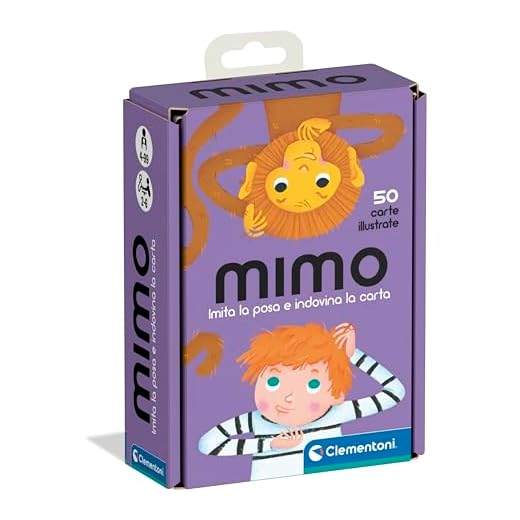 Clementoni- Mimo, Carte Da Gioco Per Bambini, Multicolore, 16174. 4 - 99 anni