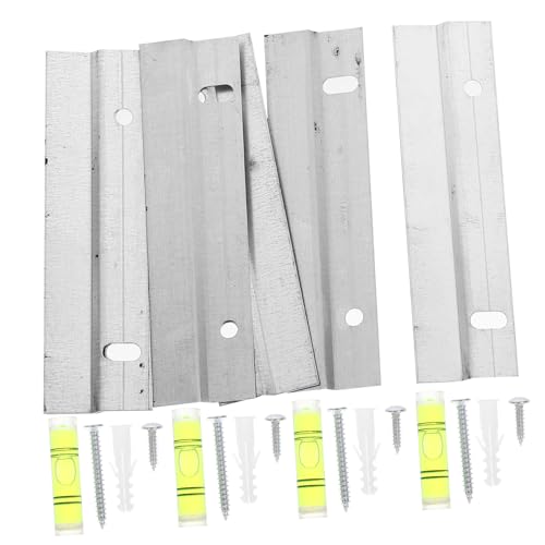 Image of Sturdy Z-Type Hanging Film Mirror Hangers French Cleat Picture Hanging Hardware Set