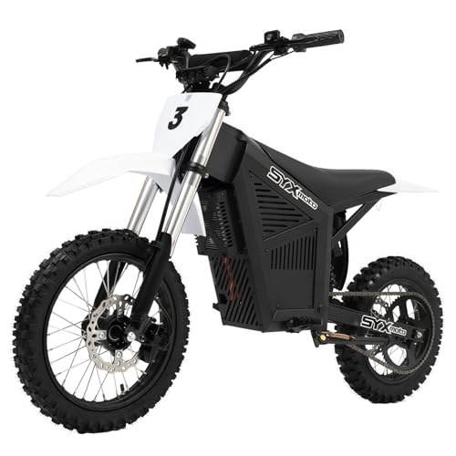 SYX MOTO ARC Electric Dirt Bike, 3000W Peak 36MPH Electric-Motorcycle