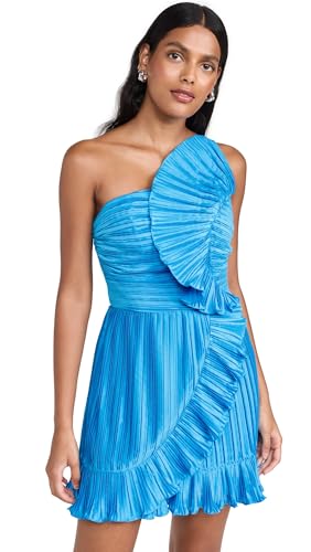 AMUR Women's Kelce Fitted Flounce Mini