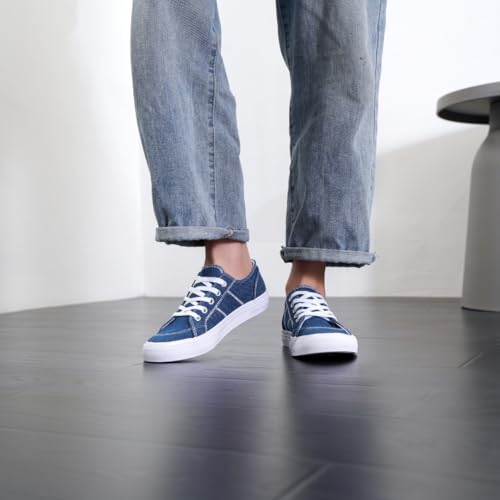 Image of Emma New York Women's Blake Sneaker, Tennis Shoes for Casual Occasions, Low Top Flats - Multiple Colors