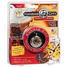Kansas City Railroad Pocket Watch (As Seen On TV) by Telebrands