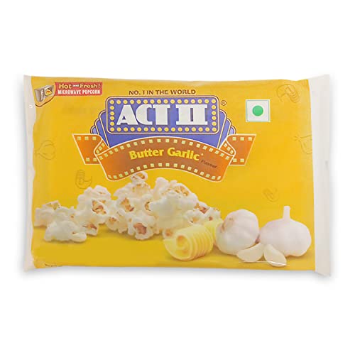 Image of ACT II Butter Garlic Microwave Popcorn, 36g Pack