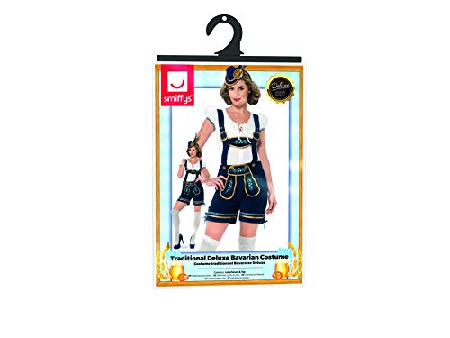 Smiffys 45264S - Traditioneel Deluxe Beierse kostuum met leren broek en top - Afbeelding 7