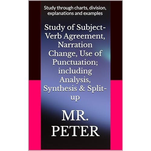 Study of Subject-Verb Agreement, Narration Change, Use of Punctuation; including Analysis, Synthesis &amp;amp; Split-up by Mr. Peter episode artwork