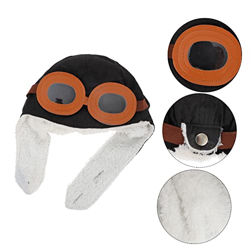 Cotton Fleece Hat Boys and Girls Hat Boy Girl Winter Unisex and Warm Headwear Decorative Bucket for3