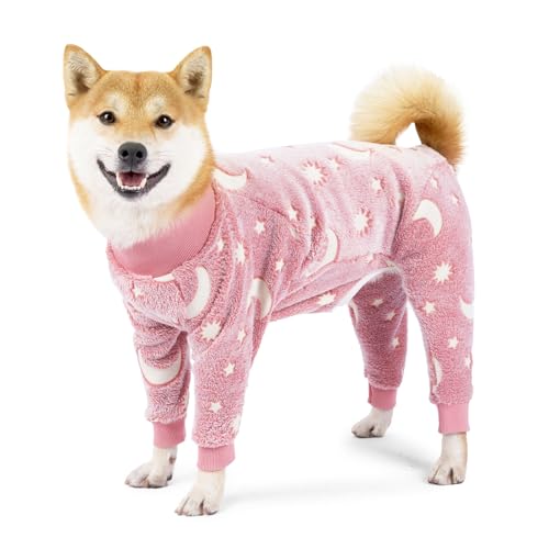 Combinaison chien flanelle pour protéger les grands chiens du froid de la nuit