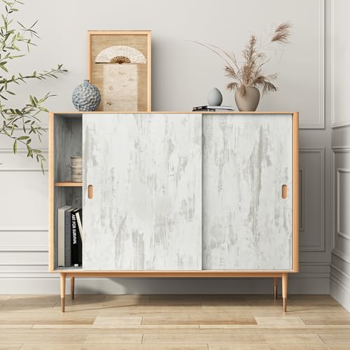 VEELIKE 15.7''x354'' Beige Concrete Wallpaper Peel and Stick for Walls Concrete Countertop Contact Paper Waterproof Removable Thick Industrial Textured Cement Wallpaper Self Adhesive for Cabinet Table - Thumbnail 6