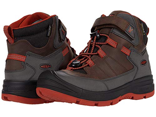 KEEN Little Kid's Redwood Mid Height Leather Waterproof...