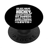 Es Ist Okay Wenn Du Hockey Nicht Magst Lustiges Eishockey PopSockets Klebender PopGrip