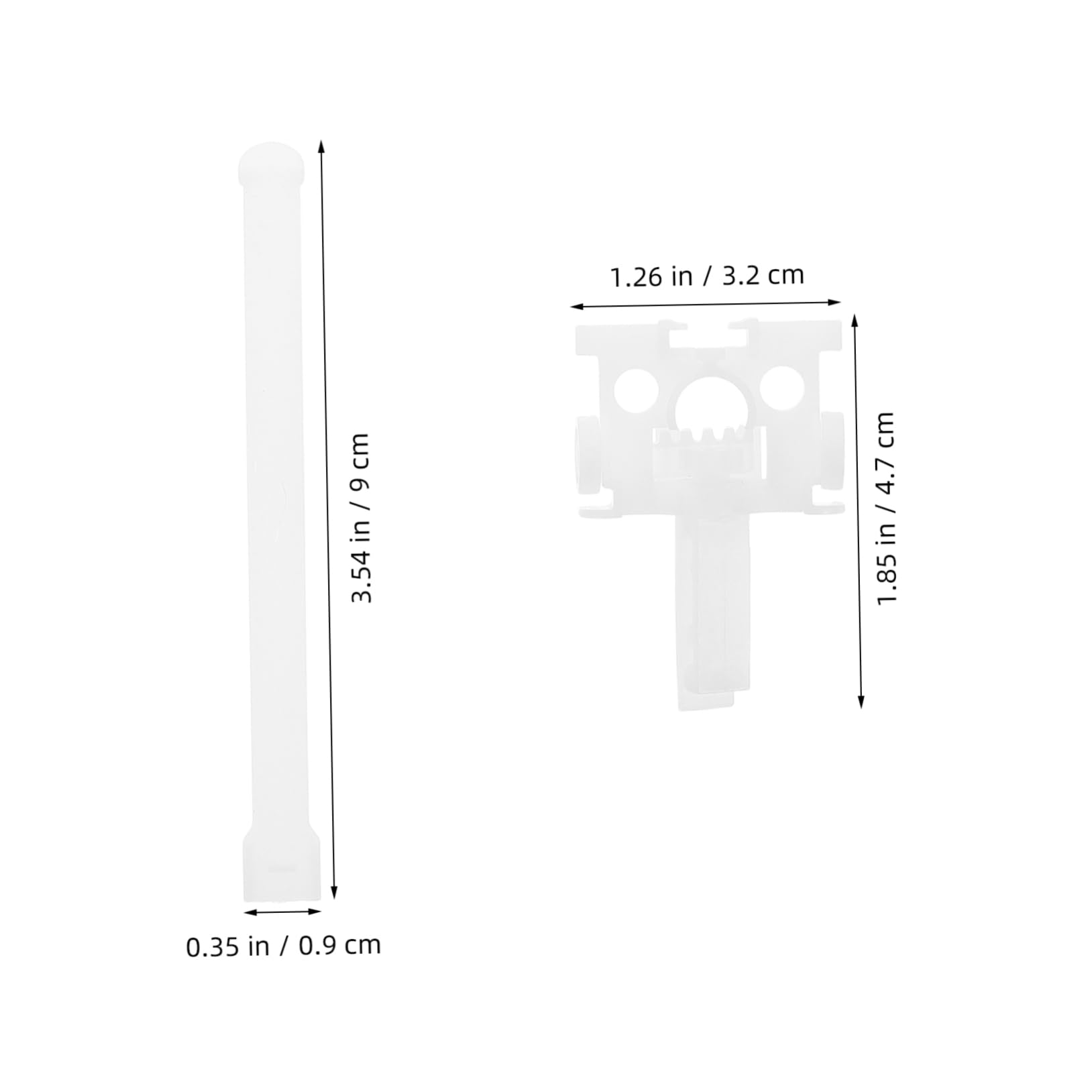 12Sets Vertical Blind Repair Kit Complete Replacement Parts for Curtains and Shades Easy Installation Compatible with Vertical and Roller Blinds Includes Carriers