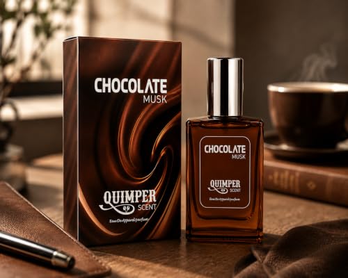 Image of Quimper Chocolate Musk 30ml Unisex Eau De Perfume - Sweet Chocolate & Warm Musk Fragrance, Long Lasting Perfume Spray for Men & Women, Daily Wear Use Premium Scent Pack of 1