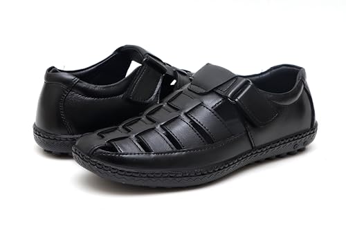 Image of ARAMISH Men,s Genuine Leather Fisherman Sandals