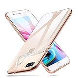Hochwertige durchsichtige TPU-Handyhülle anpassungsfähig für iPhone 7 Plus / 8 Plus;