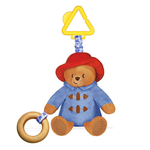 Image of YOTTOY Paddington Bear Collection | Baby Activity, Teething & Multi -Sensory Rattle Stroller Toy – 8.5”H