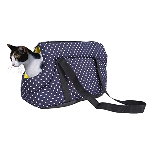 Bolsa de transporte para perros de lado suave y acogedor tamaño Big en navy 4
