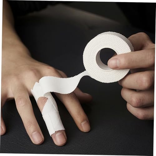 Gogogmee Elastic Adhesive Muscle Tape for White Athletic Wrap Sports Muscle Stickers Cm x m Cotton Stickers for Joint Support