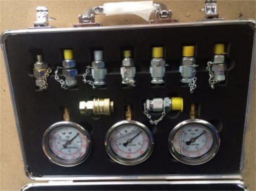 Excavator Hydraulic Pressure Test Kit XZTK-60M, Hydraulic Tester/Test Coupling