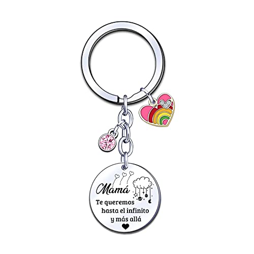ZYMGUO Regalo Mamá Madre Llavero,Regalo para el día de la madre,Regalo Llavero Cumpleaños para Mamá,Regalo Mamá Cumpleaños,Navidad,día de la madre (2)