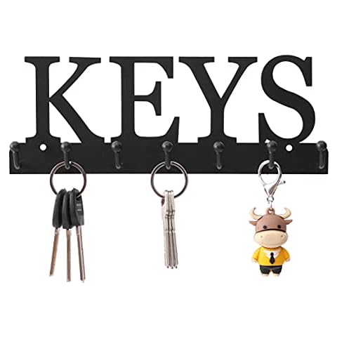Lixgifts Key Holder Wall Mounted Key Hooks Cover