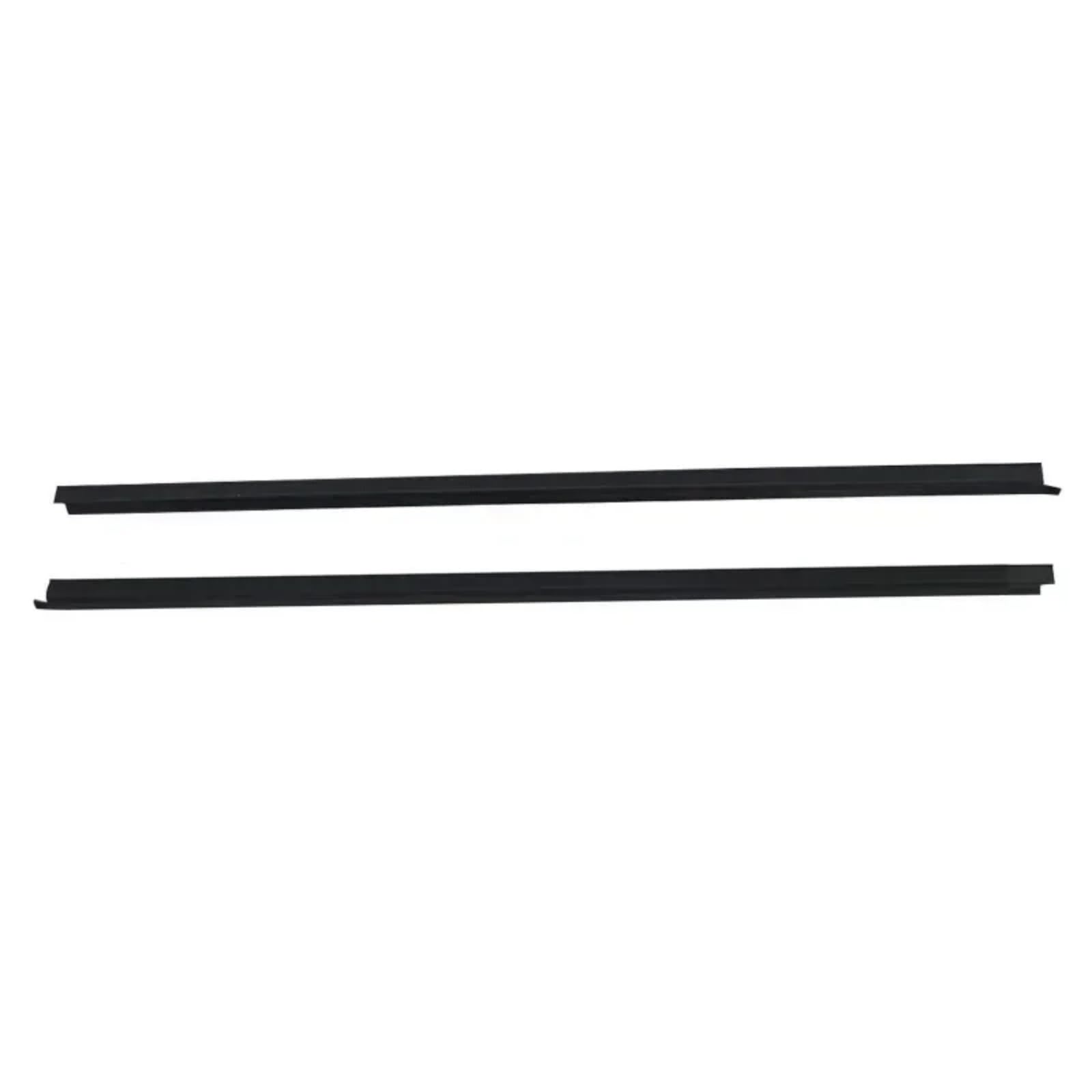 Tudexx One Color Car Weather Stripping Compatible With Nissan For Big-M D21 Hardbody Pick For Up 1986-1997 2Pcs Car Window Weather Pressure Sealing Strips