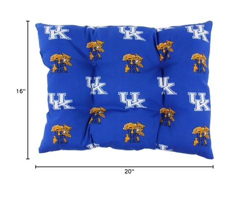 Image of College Covers Everything Comfy Kentucky Wildcats Rocker Pad - Chair Cushion