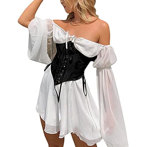 Women's Summer Chiffon Off Shoulder Dress Cover