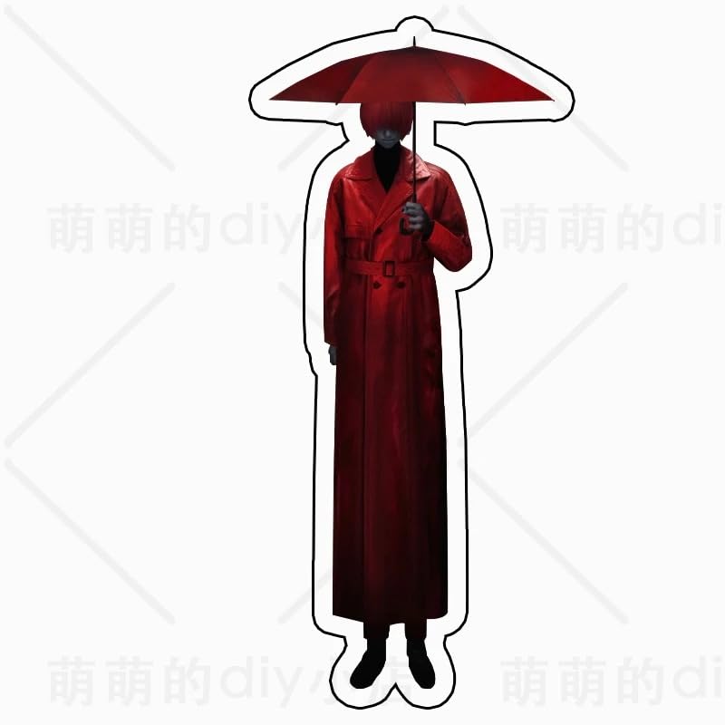Amazon.co.jp: 文字化化 男鬼 アクリルスタンド 這いばい男 赤い