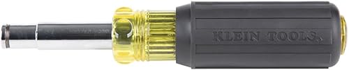 Miniatura 24 de Klein Tools 80045 Kit de herramientas de destornillador y tuerca para destornillador, incluye magnético 11 en 1, destornilladores multipuntas
