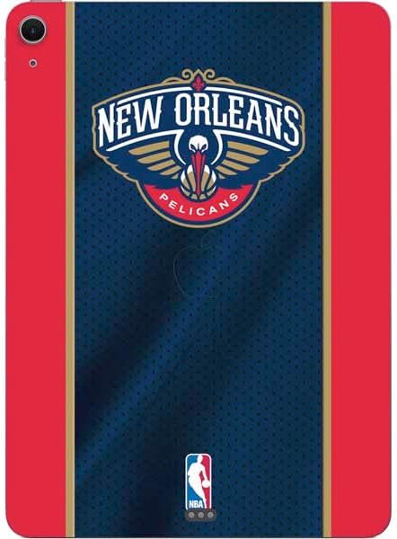Skinit Decal Tablet Skin Compatible with iPad Air 11in (2024-2025) - Officially Licensed NBA New Orleans Pelicans Canvas Design