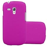 Cadorabo Case Compatible with Samsung Galaxy S3 Mini in Frosty Pink - Shockproof and Scratch Resistent Plastic Hard Cover - Ultra Slim Protective Shell Bumper Back Skin