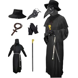 Nicexx Plague Physician Masks Costu...