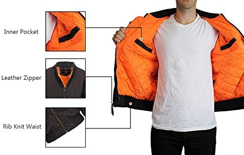 Spire by Galaxy Men's Flight Jacket - Image 3